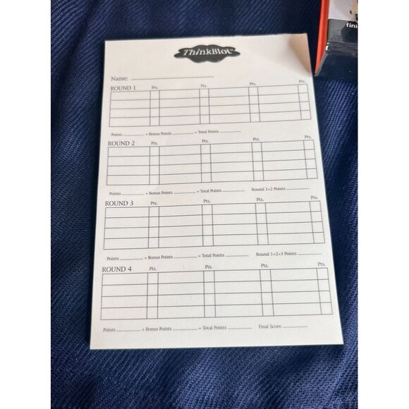 ThinkBlot Game By Pictionary - Spot Images In Ink Blots - Game Night Fun - Picture 9 of 11